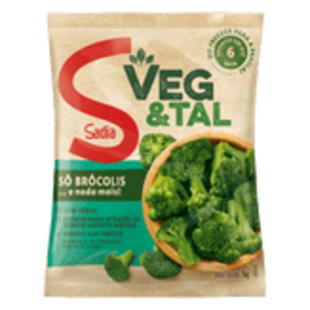 Oferta de Brócolis Congelado Veg & Tal Sadia Pacote 1kg por R$15,9