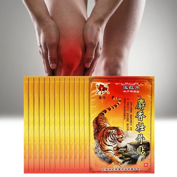 Oferta de 8/16/40/88 pces tigre bálsamo alívio da dor remendo analgésico adesivos tratar reumatóide artrite cervical lombar coluna articulação entorse por R$3,55