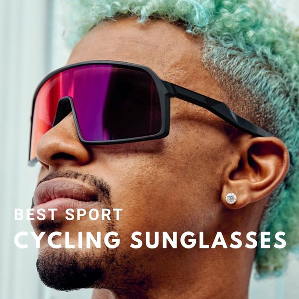 Oferta de Polarizado ciclismo óculos de sol esporte óculos de sol para homem mulher mountain bike óculos tr90 photochromic ciclismo óculos 3 lente por R$127,12