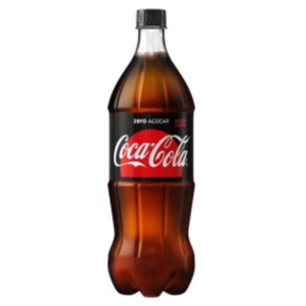 Oferta de Refrigerante Coca Cola Zero 1l por R$4,65