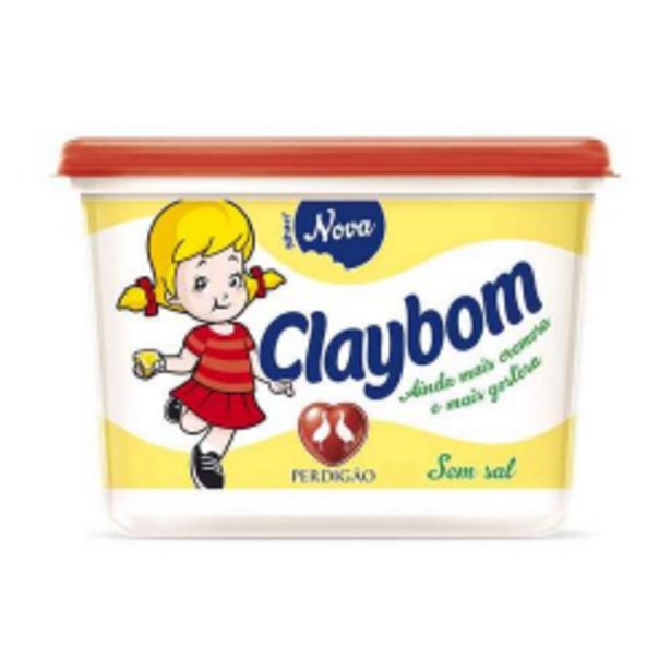 Oferta de Margarina Claybom Cremosa S/sal Po 500g por R$5,15