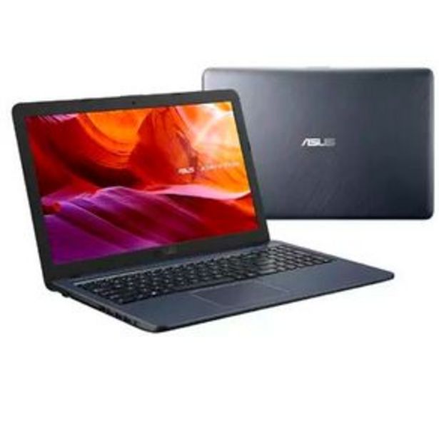 Oferta de Notebook Asus VivoBook X543UA-GQ3430T Tela de 15,6”, Intel Core i3 7020U, 4GB, 256GB SSD Windows 10 por R$3199