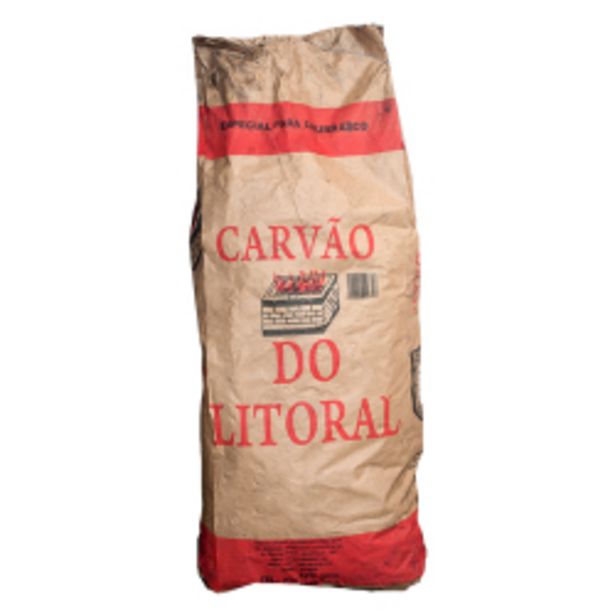 Oferta de Carvao Litoral 10kg por R$28,98