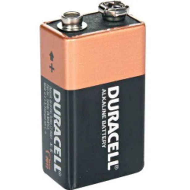Oferta de Bateria Duracell 9 Vols por R$35,9