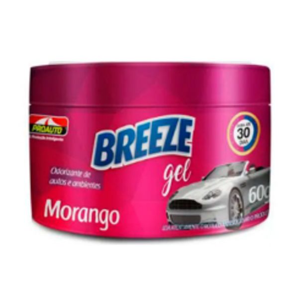 Oferta de Aromatizante Proauto Breeze Morango 60g por R$8,29