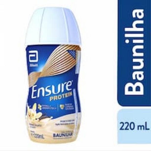 Oferta de Suplemento Nutricional Ensure Protein Baunilha com 220ml por R$13,99