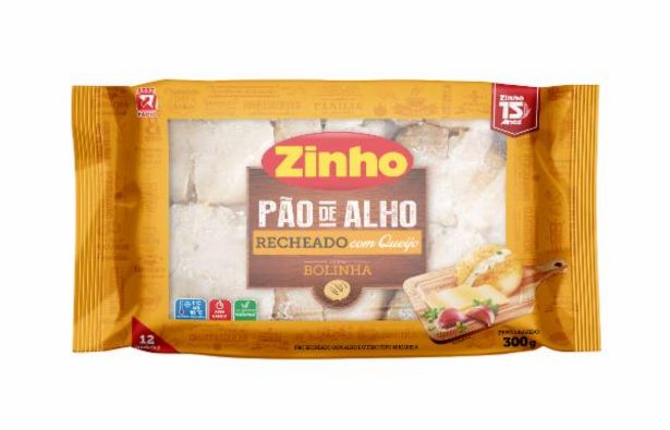 Oferta de Pão de alho Zinho bolinha 300g por R$9,49