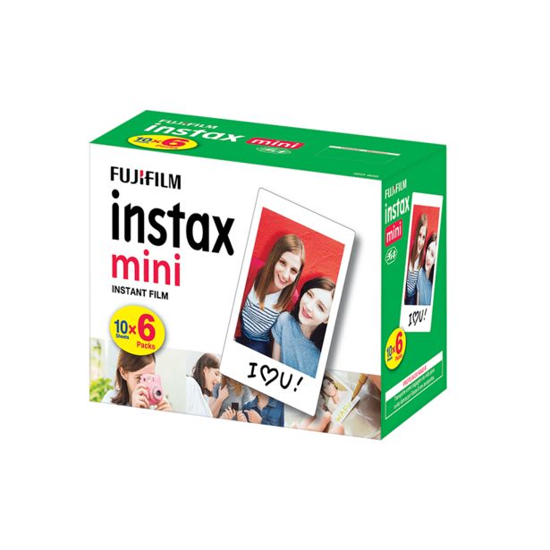 Oferta de Kit Filme Instax Mini | 60 fotos por R$199,9