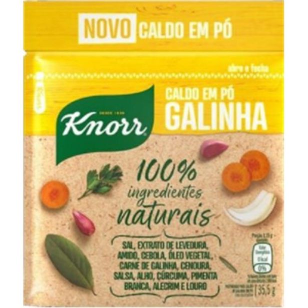 Oferta de Caldo de Galinha Ingredientes Naturais Knorr 35,5G por R$3,99