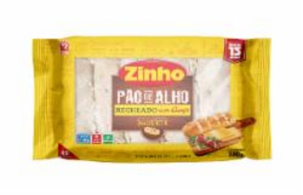 Oferta de PAO DE ALHO TRADICIONAL ZINHO 300g por R$10,99