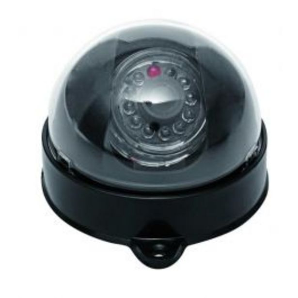 Oferta de Câmera Virtual Mini Dome 3 Polegadas Preta Bivolt por R$15,99