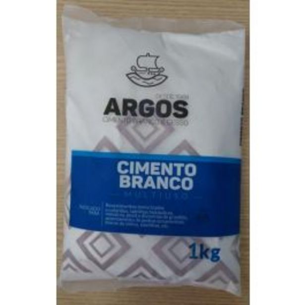 Oferta de Cimento Branco Argos 1Kg por R$2,99