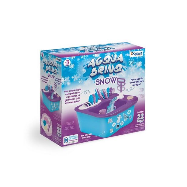 Oferta de Brinquedo Lava Louça Homeplay Acqua Brink Snow 80003 por R$94,91