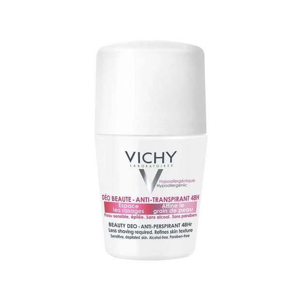 Oferta de Vichy Desodorante Roll-On 48hs Ideal Finish 50ml por R$75,9