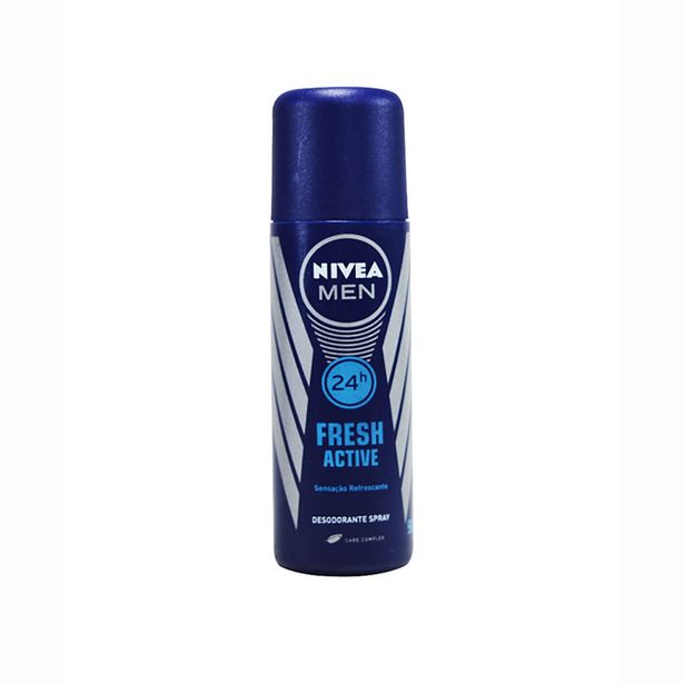 Oferta de Desodorante Nivea Spray Men Fresh Active 90ml por R$7,07