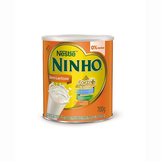 Oferta de Leite Ninho Forte+ Zero Lactose - 700 g por R$28,4