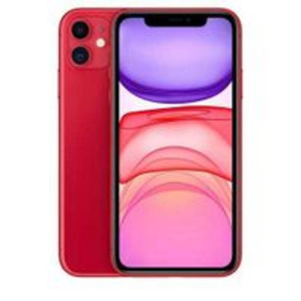 Oferta de IPhone 11 Vermelho, com Tela de 6,1", 4G, 64 GB e Câmera de 12 MP - MHDD3BR/A por R$3994,92 em Novo Mundo