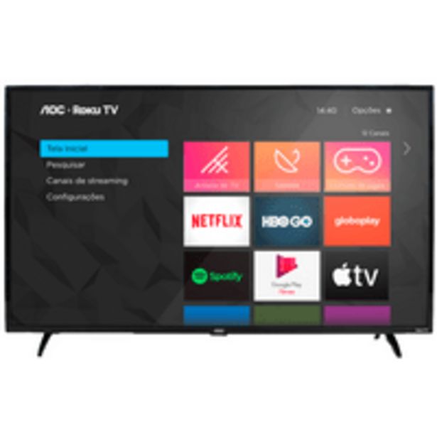 Oferta de Smart TV Led 32'' AOC, USB, Wi-fi, HDMI - 32S5195/78G por R$1629