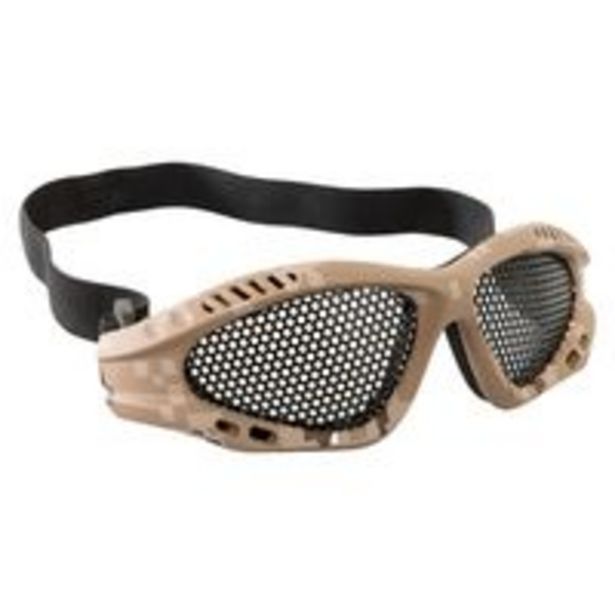 Oferta de Óculos para Airsoft de tela Kobra Camuflado Tático - Nautika por R$69