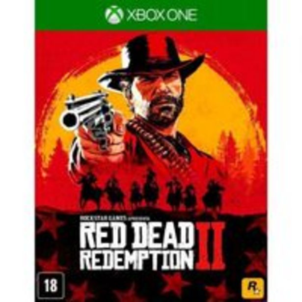 Oferta de Jogo Red Dead Redemption 2 XBOX ONE por R$187,9