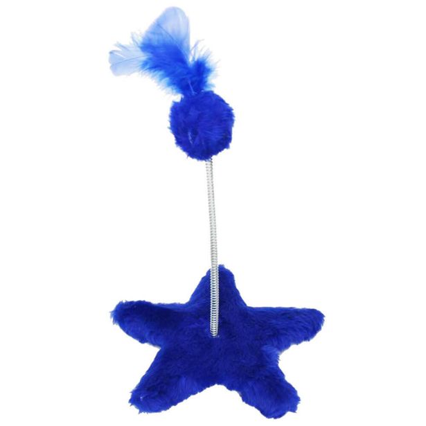 Oferta de Brinquedo São Pet Estrela Pelúcia - Azul por R$26,9
