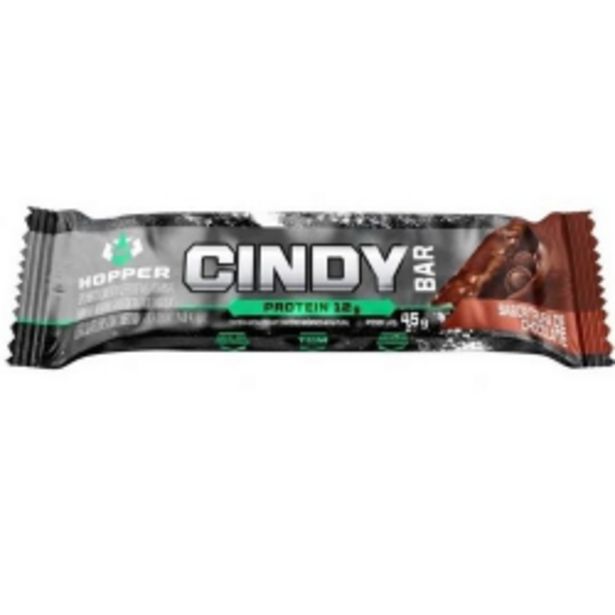 Oferta de Barra De Proteína Cindy Bar 45g Trufa De Chocolate por R$8,12