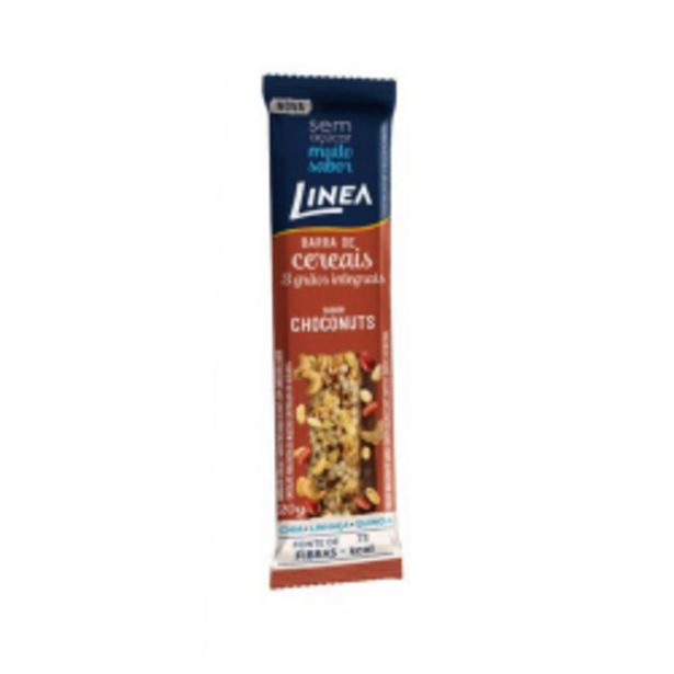 Oferta de Barra Cereal Linea 20g C/3 Trufa Chocolate por R$8,34