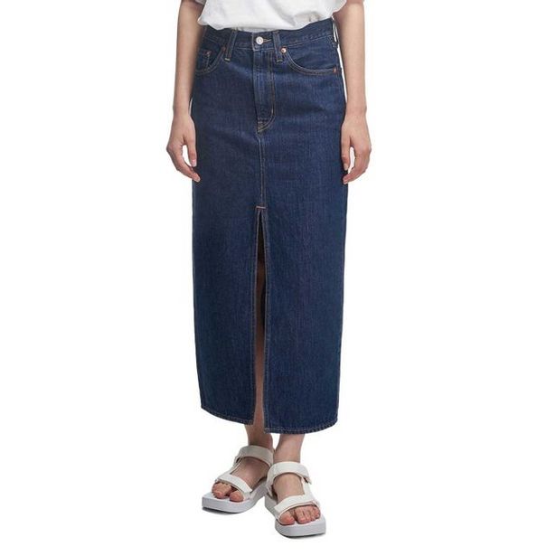 Oferta de Saia Jeans Levi's Fenda por R$286,93