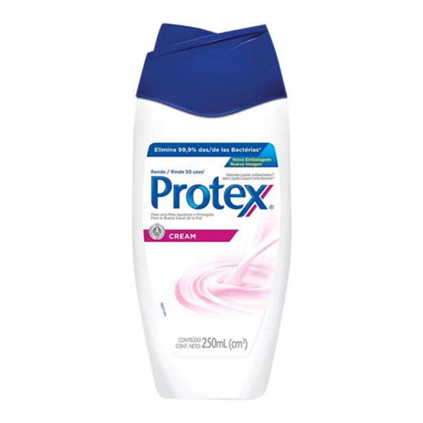 Oferta de Sabonete Líquido Protex Cream 250ml por R$14,9