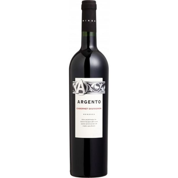 Oferta de Vinho Argentino Argento 750ml Cabernet Sauvignon por R$46,74