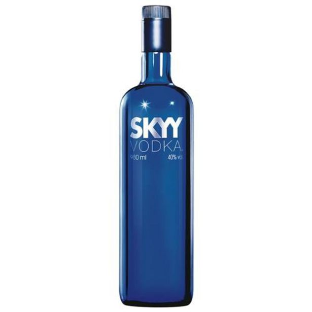 Oferta de Vodka Skyy 980ml por R$33,99