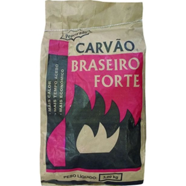 Oferta de Carvao Braseiro Forte por R$12,9