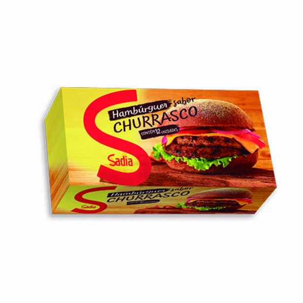 Oferta de Hambúrguer De Carne Bovina Sadia 672g por R$31,9