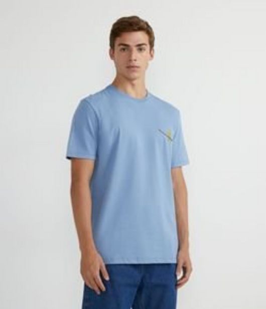 Oferta de Camiseta Manga Curta com Estampa dos Simpsons por R$59,9