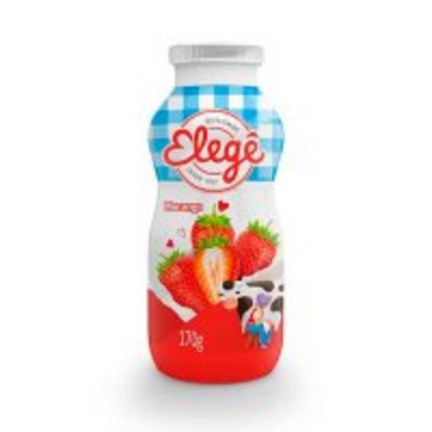 Oferta de Bebida Láctea Elege Morango 170g por R$1,99