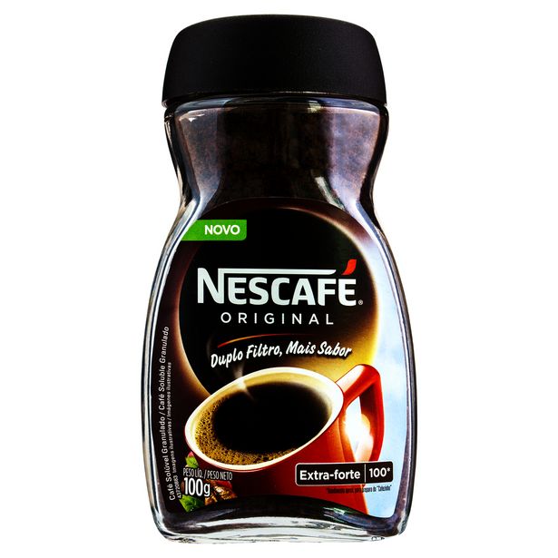 Oferta de Café Solúvel NESCAFÉ Nestlé Original Vidro 100g por R$13,99