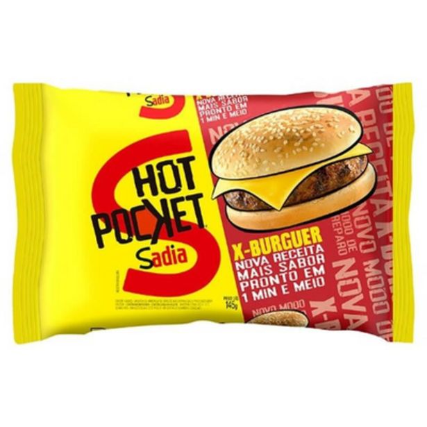 Oferta de Sanduíche SADIA Hot Pocket X Burguer 145g por R$7,99