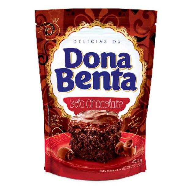 Oferta de Mistura para Bolo DONA BENTA Sabor Chocolate 450g por R$7,99