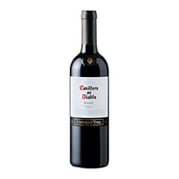 Oferta de Vinho Tinto CASILLERO DEL DIABLO Reserva Malbec 750ml por R$49,99