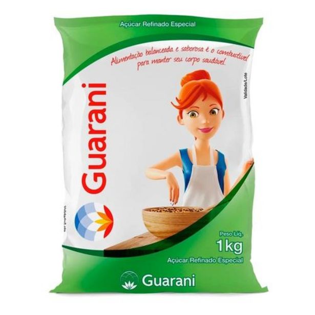 Oferta de Açúcar Refinado GUARANI 1kg por R$4,99