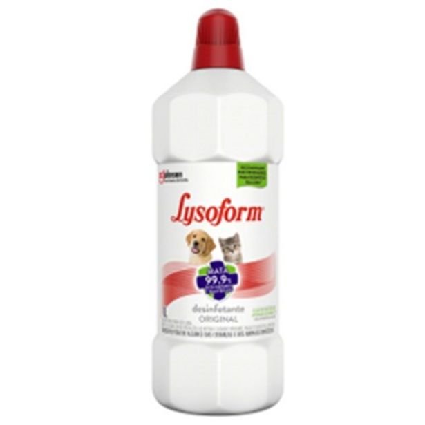 Oferta de Desinfetante Lysoform 1L por R$9,3