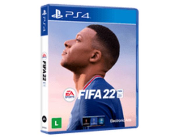 Oferta de FIFA 22 BR PS4 por R$269,9