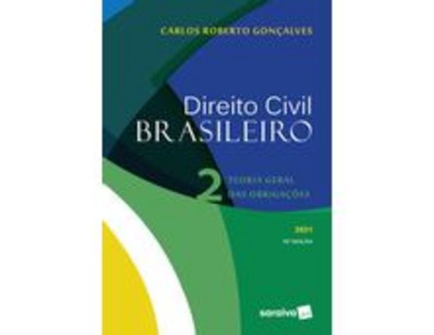 Oferta de Direito Civil Brasileiro - Teoria Geral das Obrigações por R$137,9