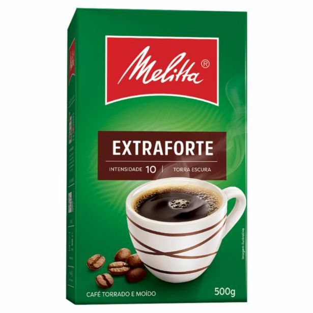 Oferta de CAFE MELITTA 500G VACUO EXTRA FORTE por R$16,99