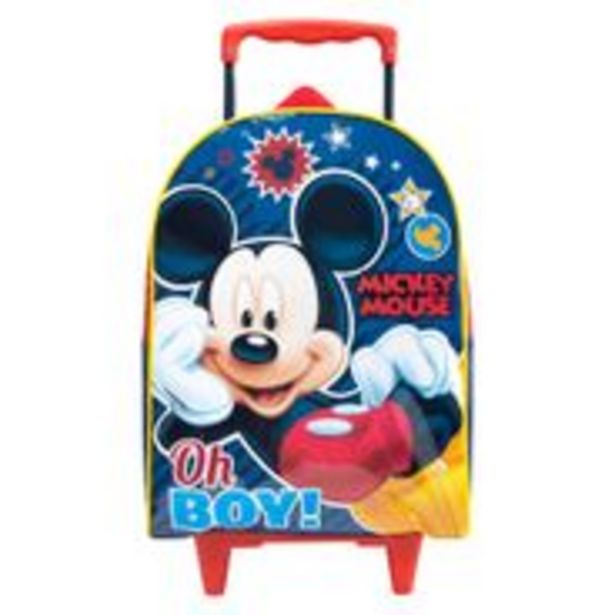 Oferta de Mochila com Rodinhas 16" Mickey Mouse Xeryus - Colorida por R$209,9