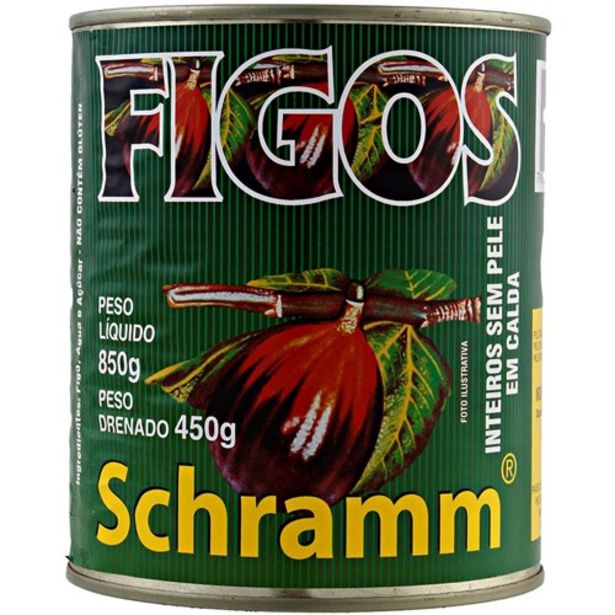 Oferta de Figo em Calda Schramm Lata 450G por R$8,99