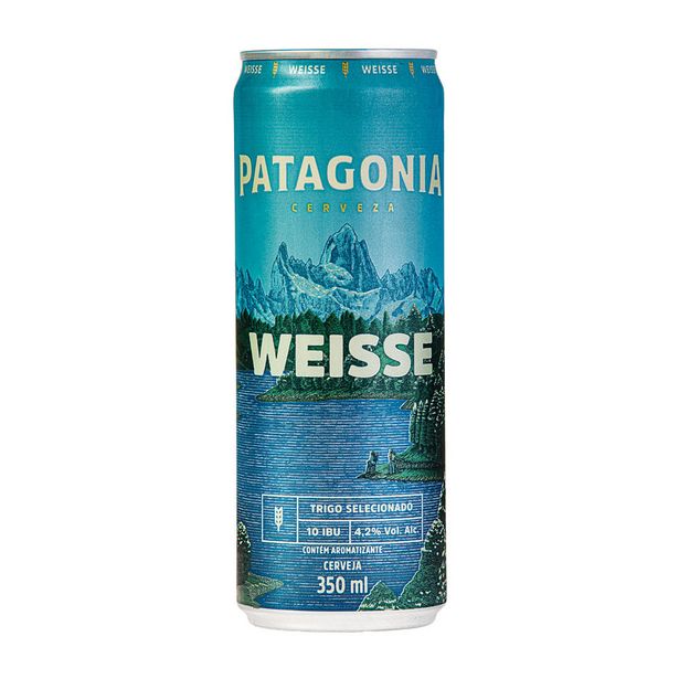 Oferta de Cerveja Argentina Patagonia Weisse Lata 350ml por R$4,99