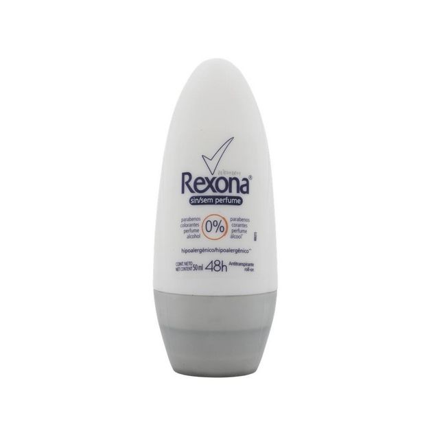 Oferta de Desodorante Roll On Rexona Women Sem Perfume 50ml por R$11,99