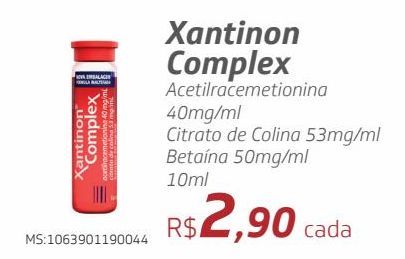 Oferta de Xantinon Complex por R$2,9