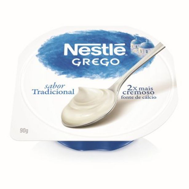 Oferta de Iogurte Grego Nestle Tradicional 90g por R$2,99